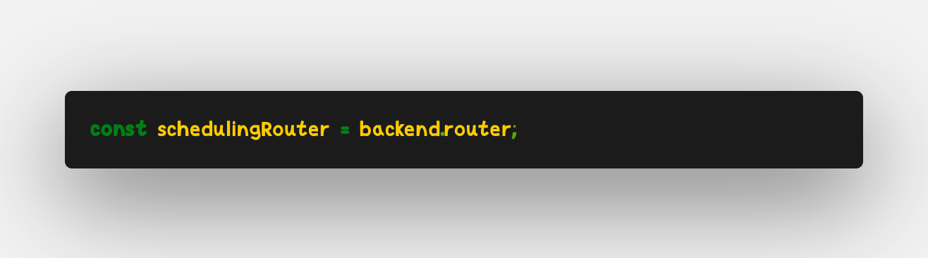 ScheduleIt Backend