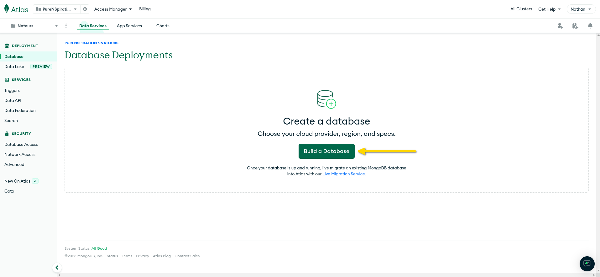 MongoDB Landing